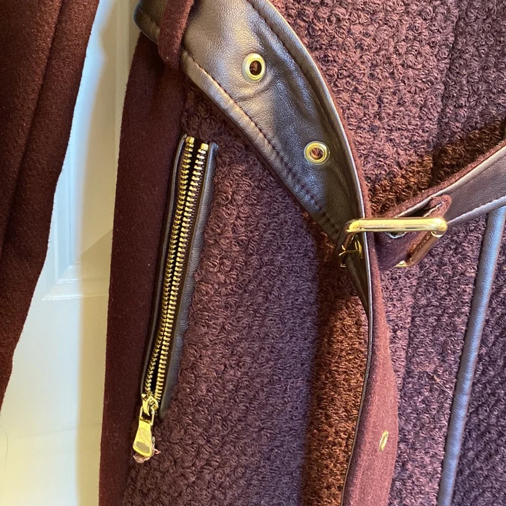 Vince Camuto Belted Wool Trenchcoat - Picture 10 of 15